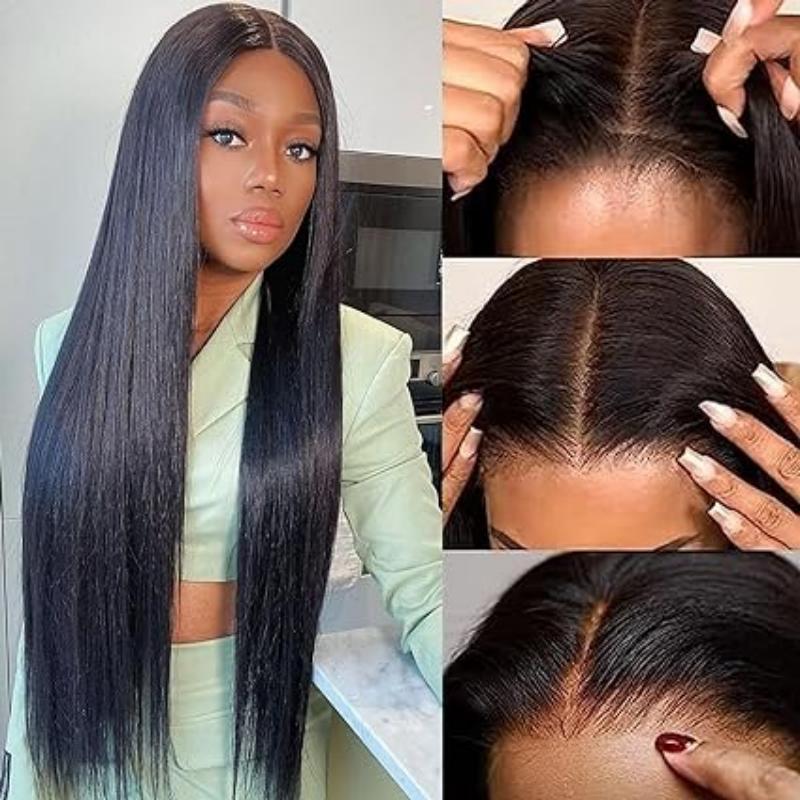silky straight wig