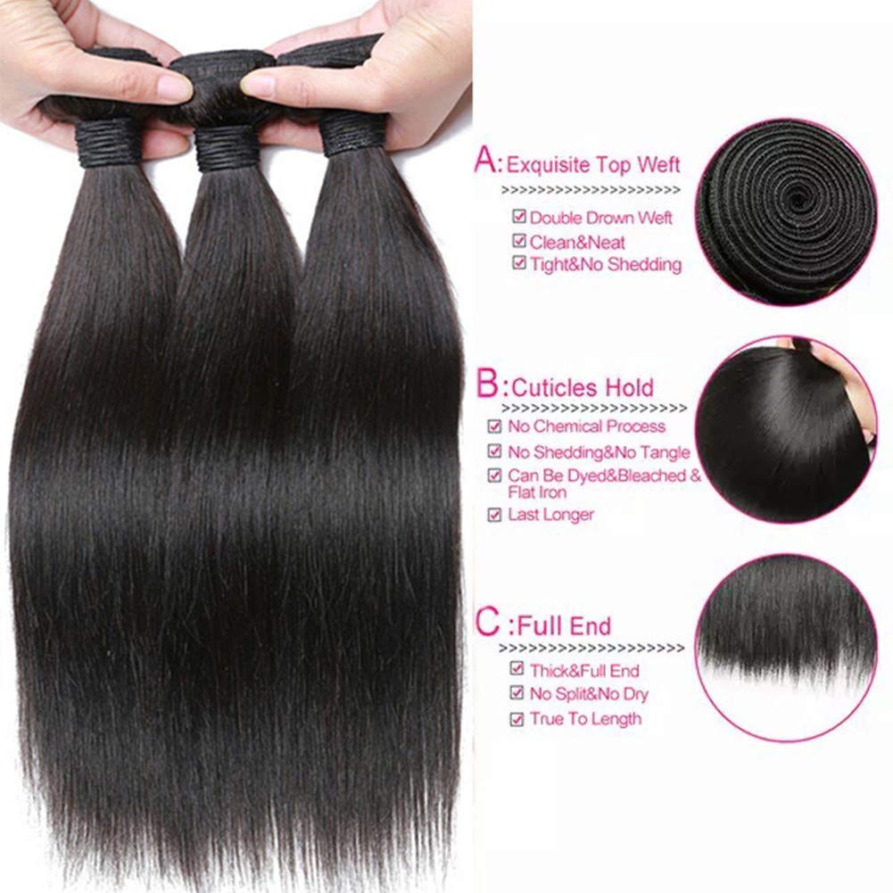 Virgin Cuticle Aligned Remy Straight Human Hair Bundle