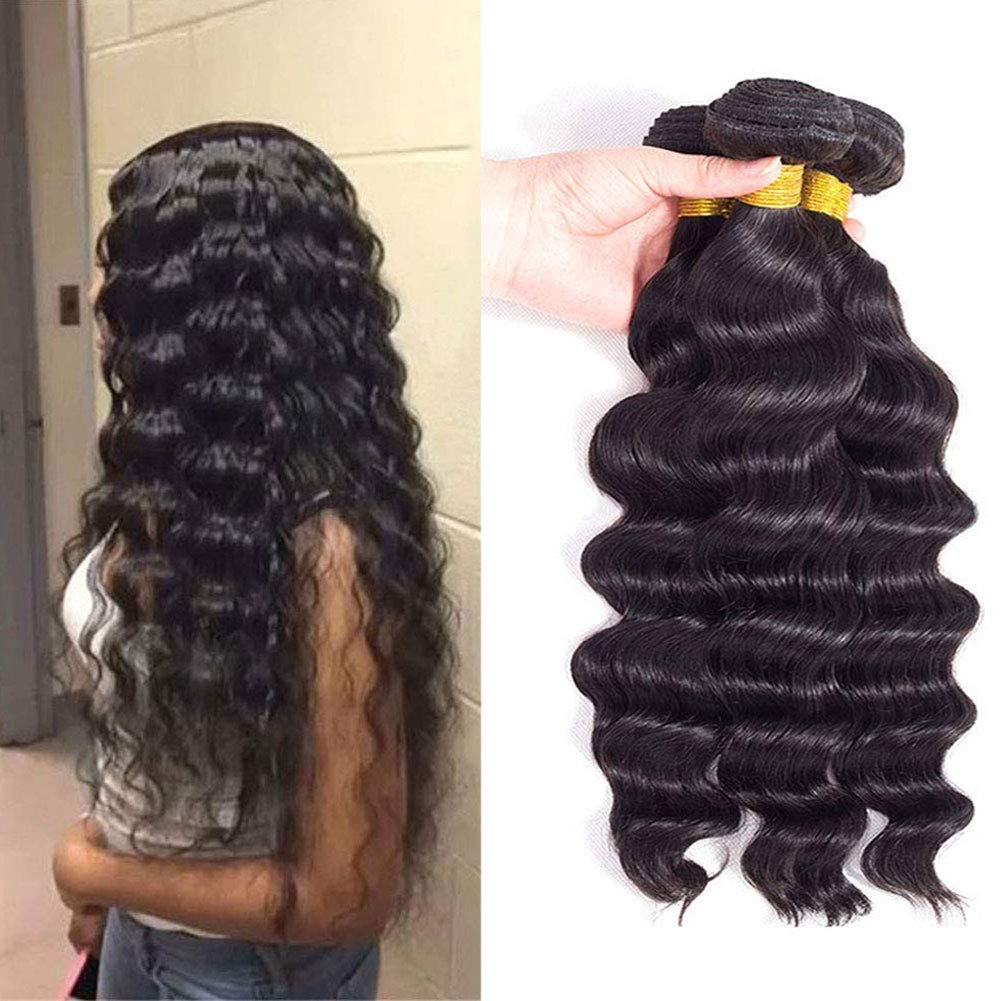 12A Loose Deep Wave Bundle Virgin Human Hair Curly Extension