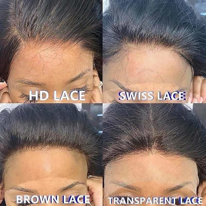 Natural Straight Hd Lace Frontal Wigs 12A Remy Virgin Human Hair