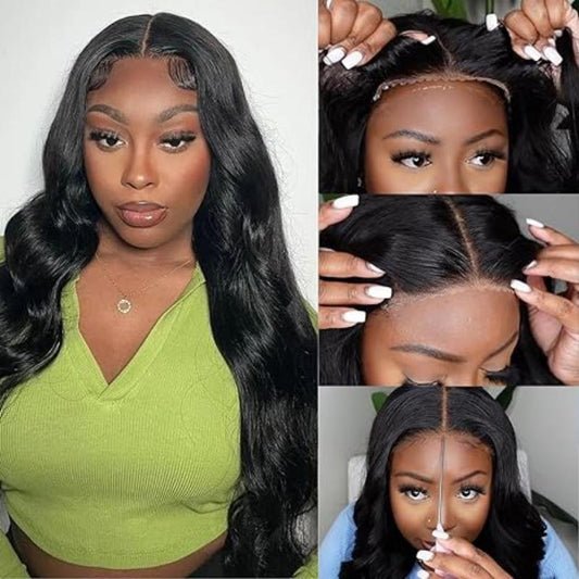 12inch 5x5 Wear and Go Glueless Lace Clousre Wig