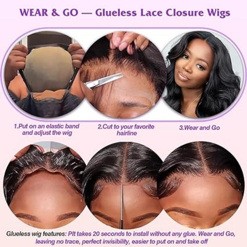 28inch wear and go Water Wave Lace Front Wigs hot seller and do wholesale and retail Human Hair 13x4  Glueless Lace Frontal Wigs Pre Plucked with Baby Hair 200% Density Curly Human Hair wigs for Women
