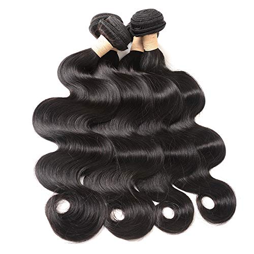 Human Hair Extensions Body Wave Bundles Weave Double Strong Weft