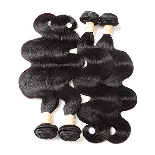 Human Hair Extensions Body Wave Bundles Weave Double Strong Weft