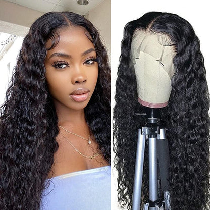Water Wave Wig T-Part Lace Front Wigs