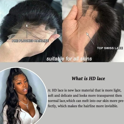 Body Wave Cuticle Aligned 5x5 Hd Lace Wig