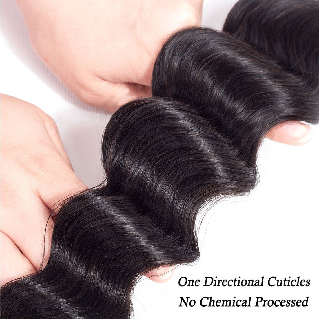 12A Loose Deep Wave Bundle Virgin Human Hair Curly Extension
