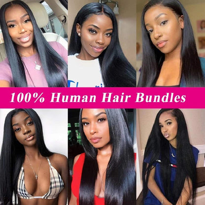 Raw Cuticle Aligned 100 Remy Human Hair Mink Straight Bundle